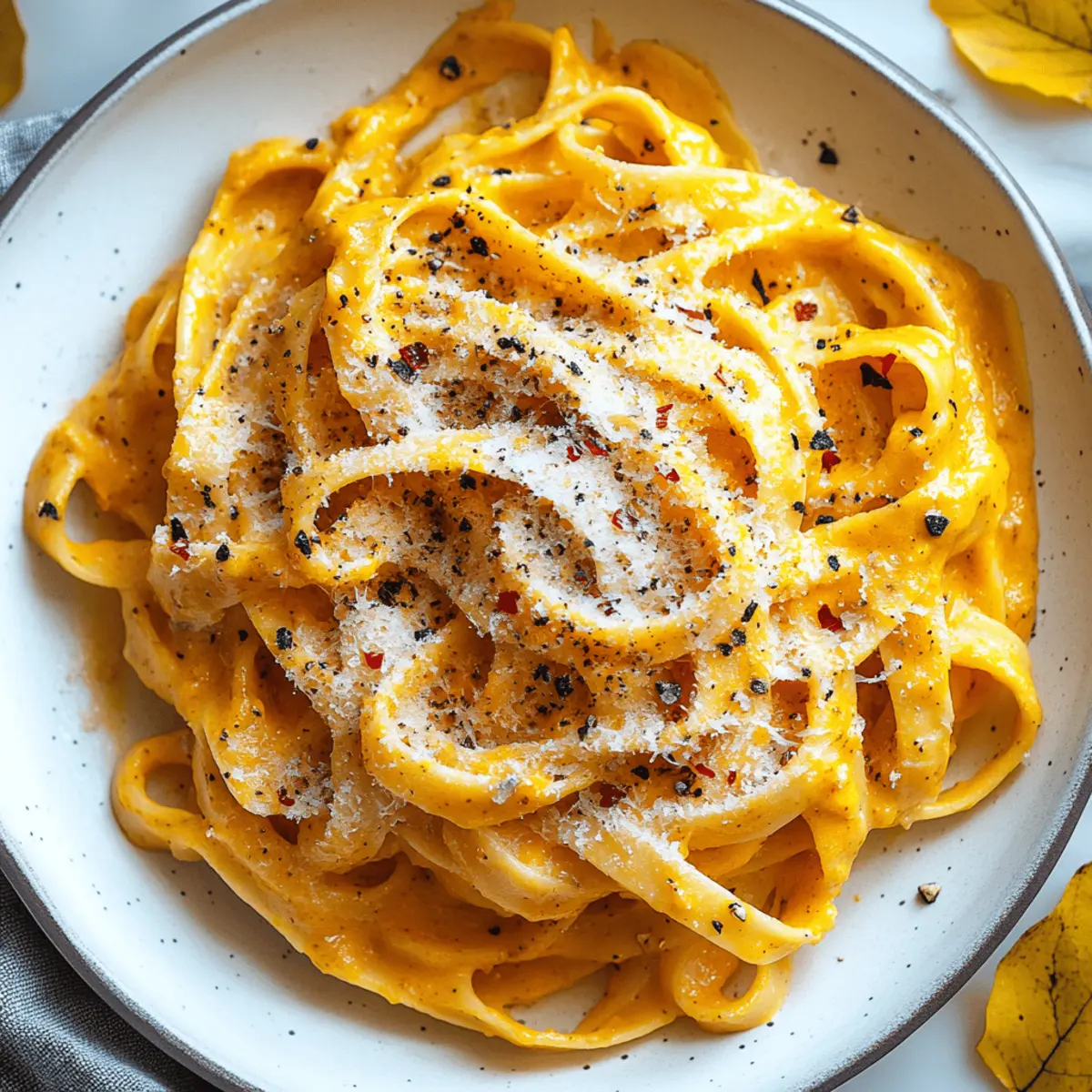 Creamy Pumpkin Pasta