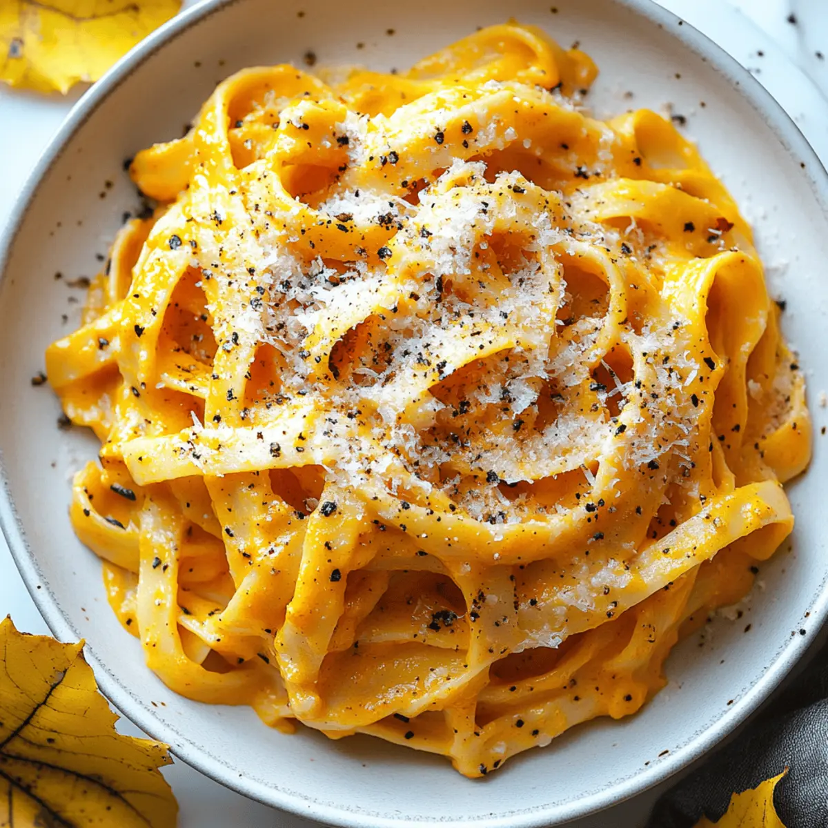Creamy Pumpkin Pasta