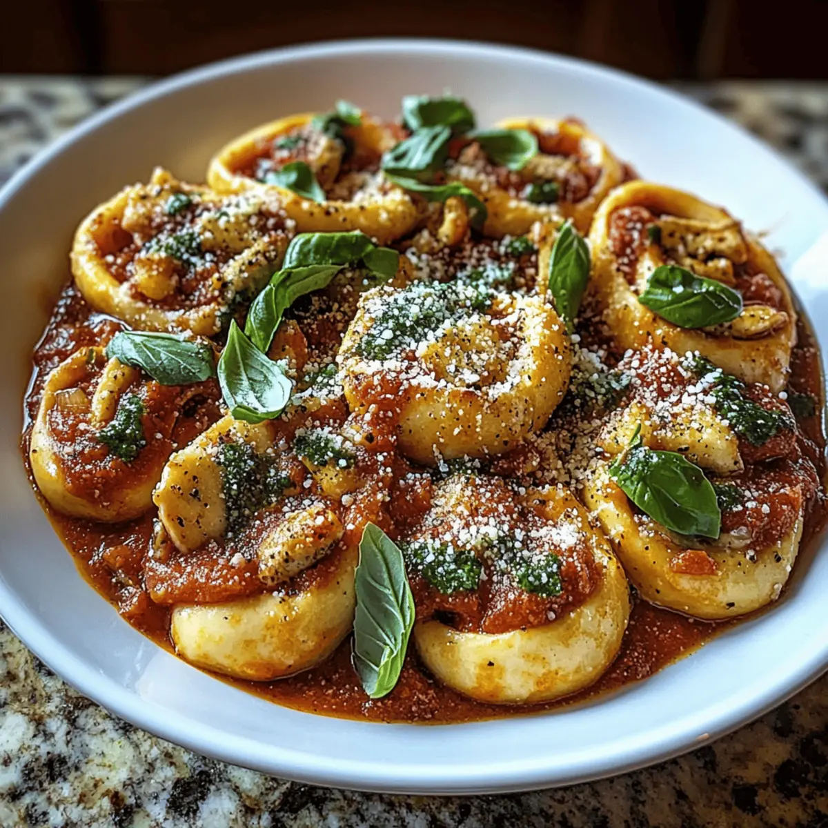 CrockPot Chicken Tortellini