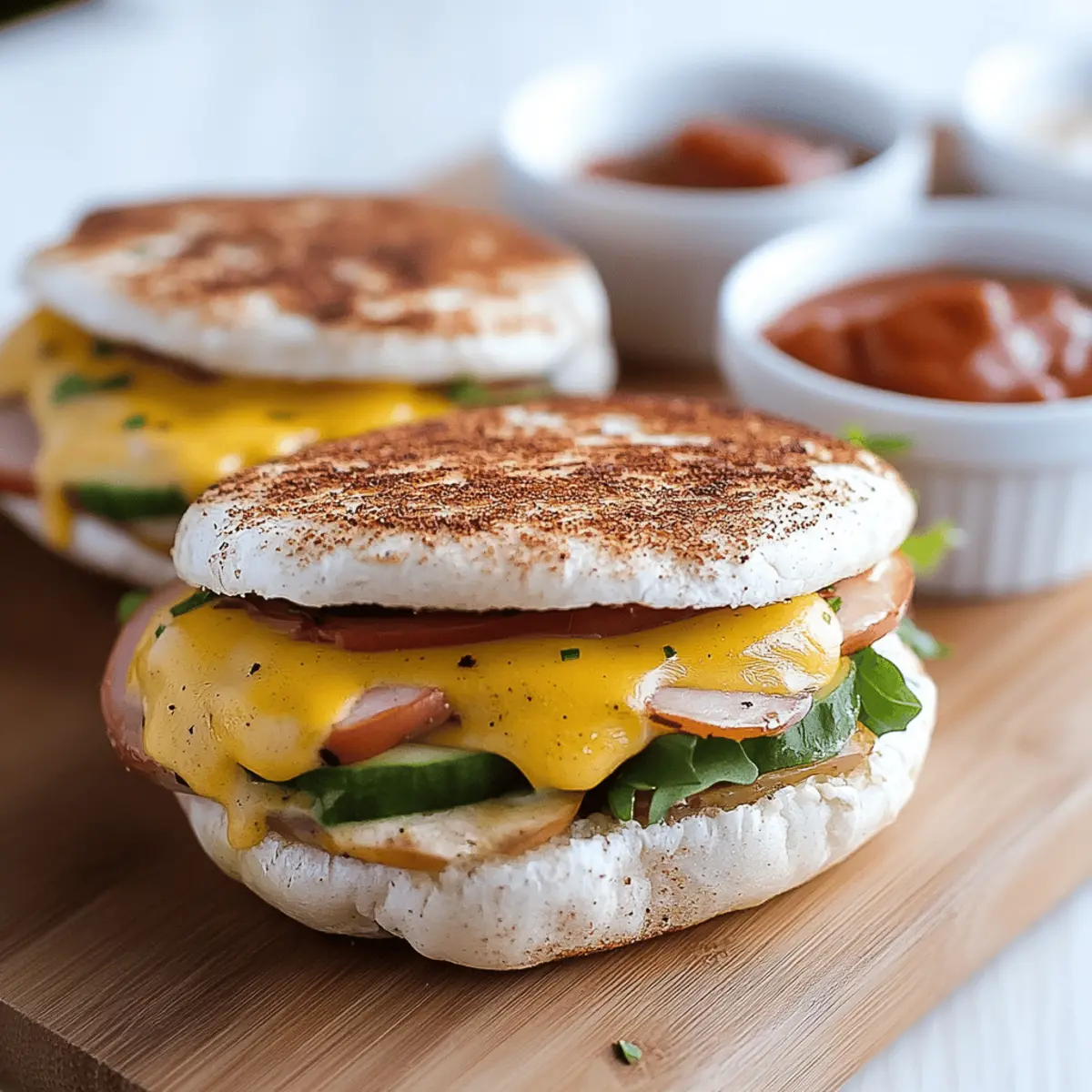 Freezer Breakfast Sandwiches