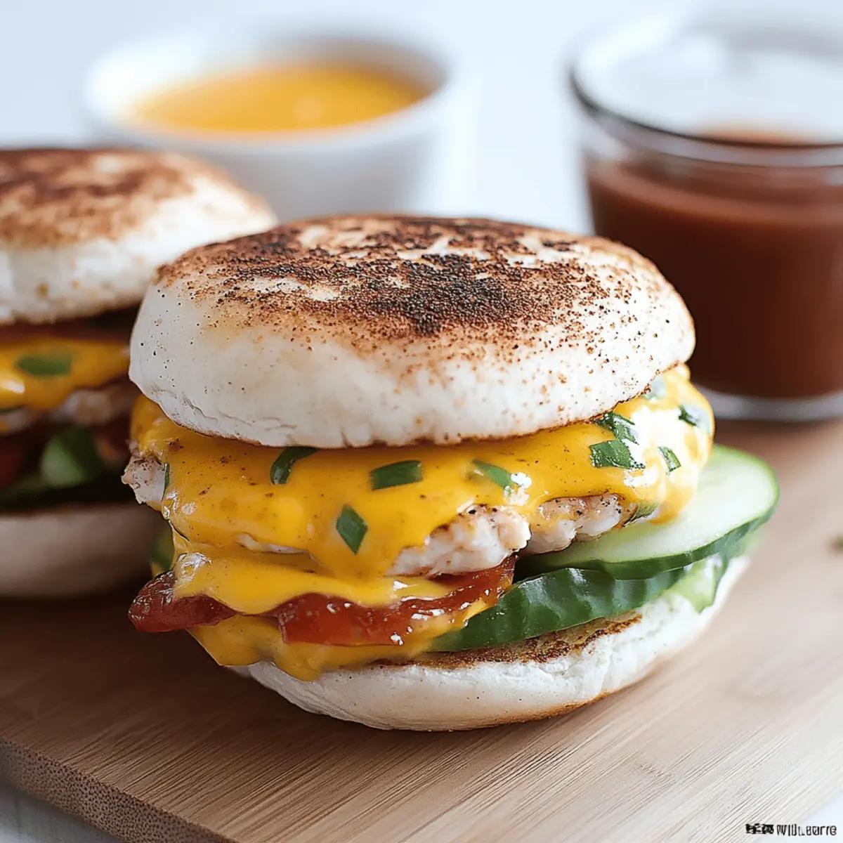 Freezer Breakfast Sandwiches