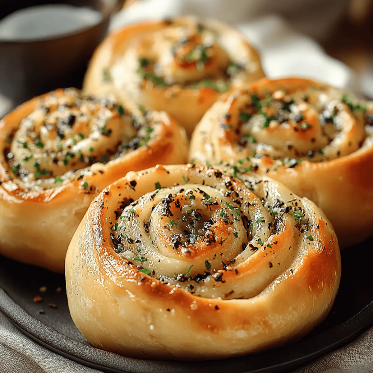 Garlic-Swirl Rolls