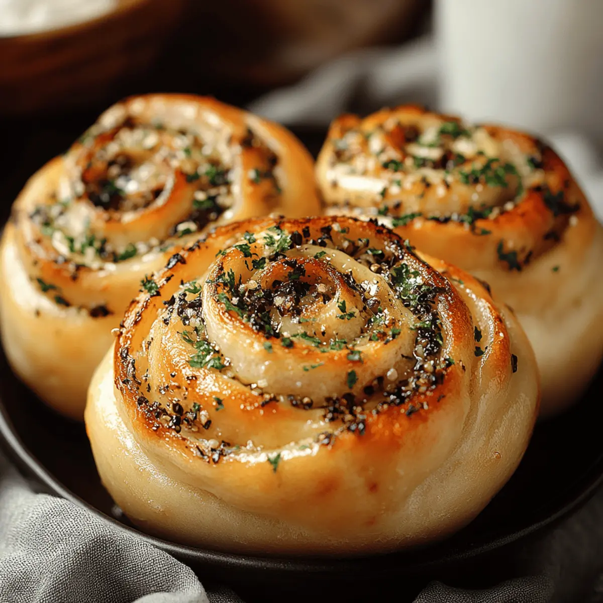 Garlic-Swirl Rolls
