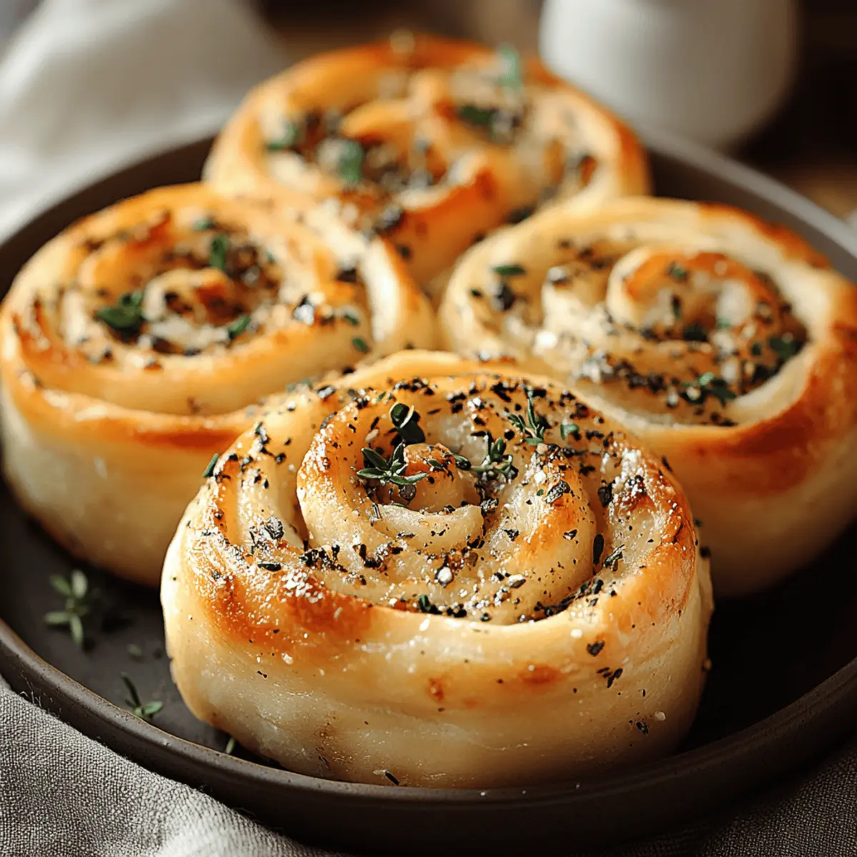 Garlic-Swirl Rolls