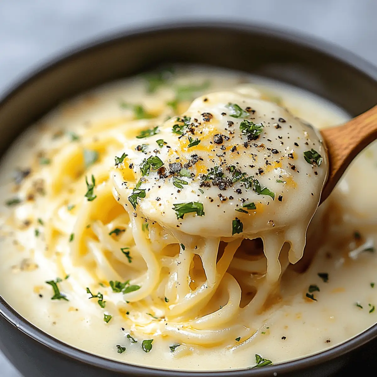 Garlic Parmesan Cream Sauce