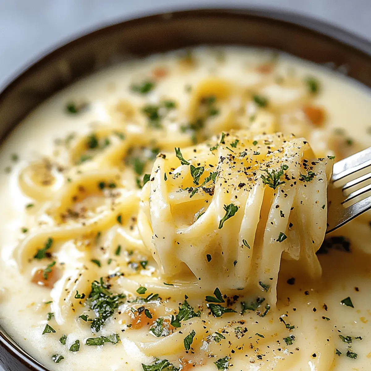Garlic Parmesan Cream Sauce