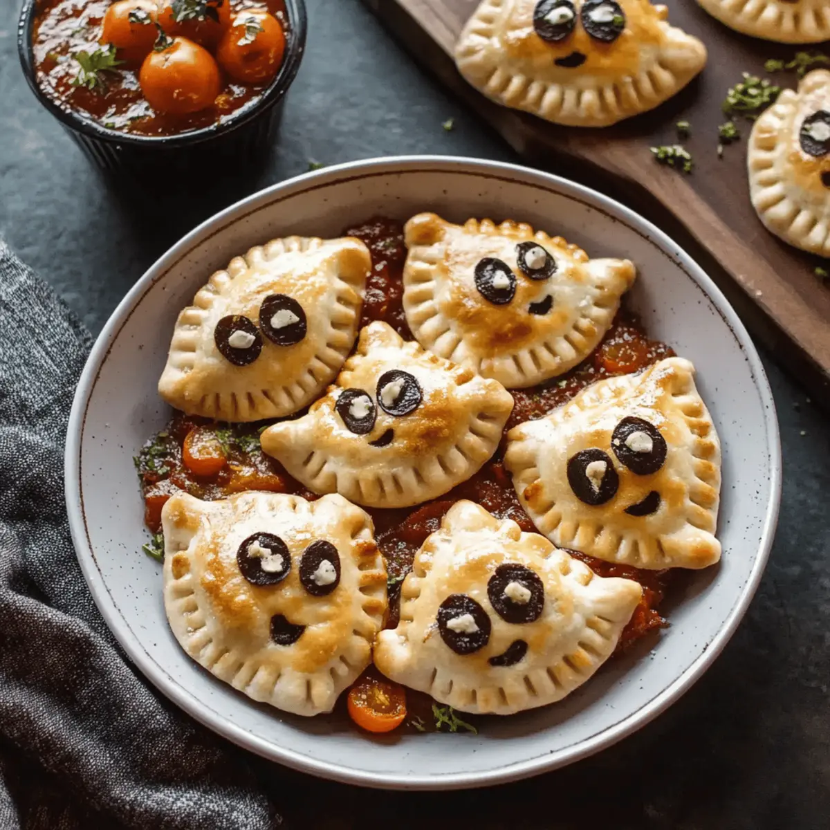 Ghost Taco Hand Pies