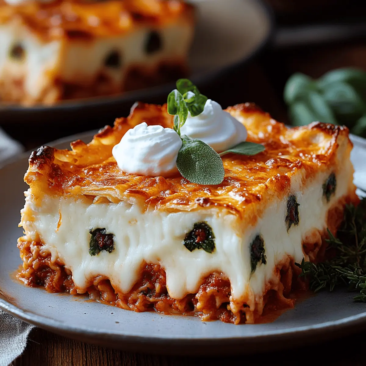 Ghostly Lasagna