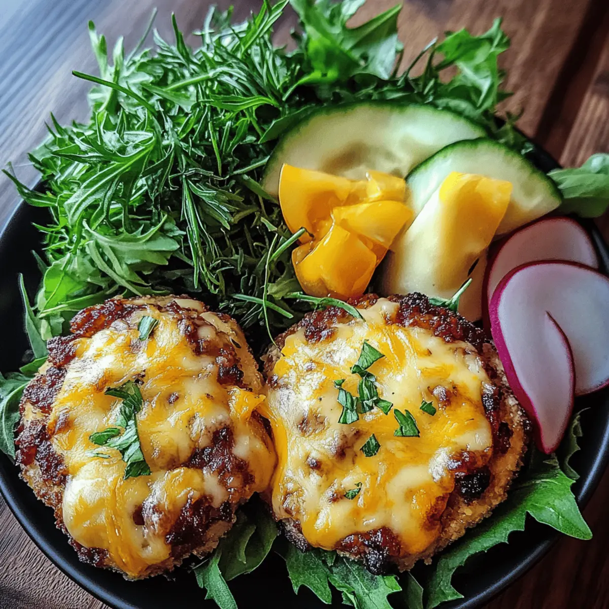 Grilled Burger Bowls