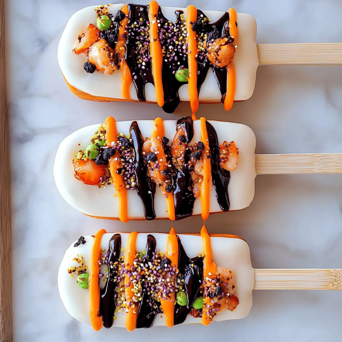 Halloween Cakesicles