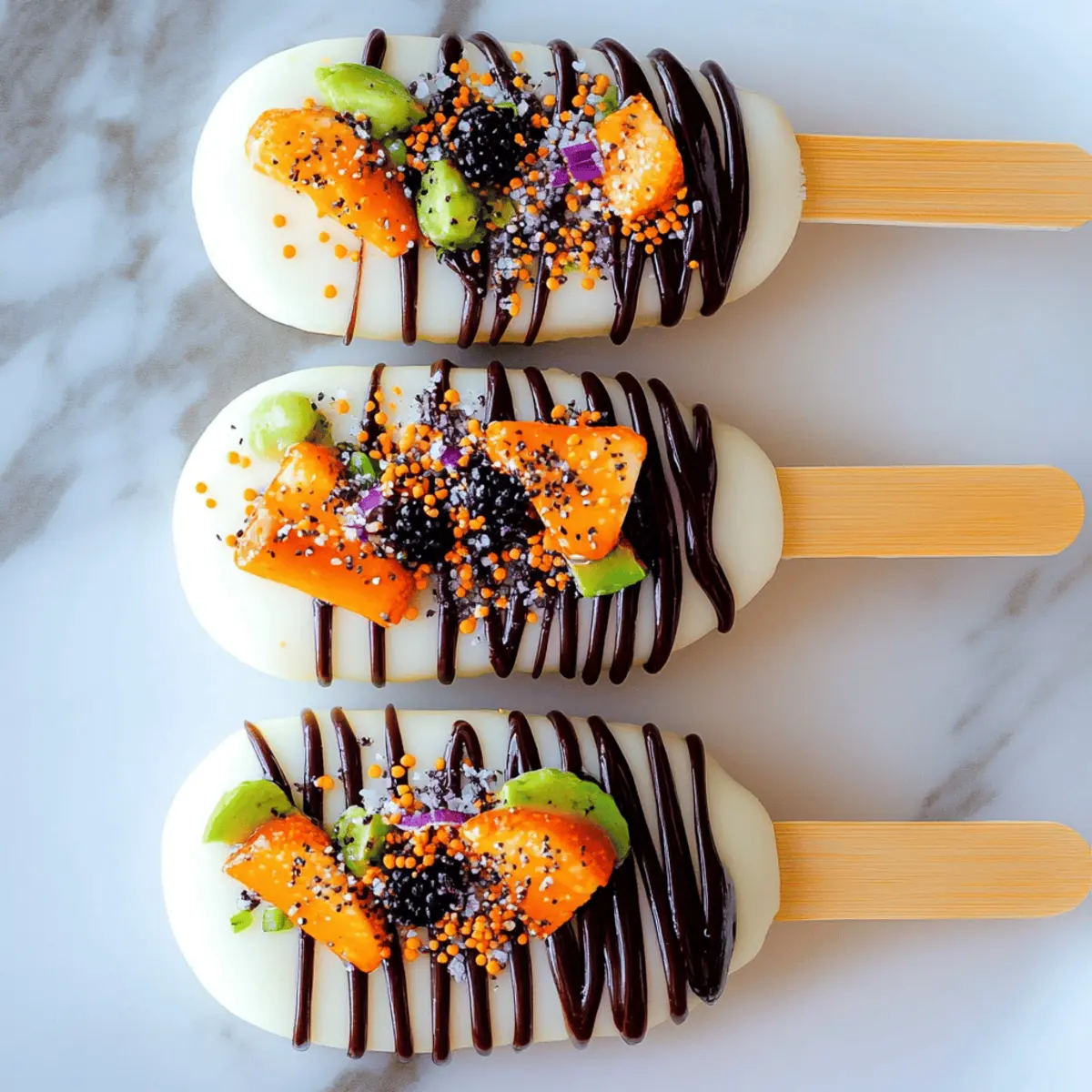 Halloween Cakesicles