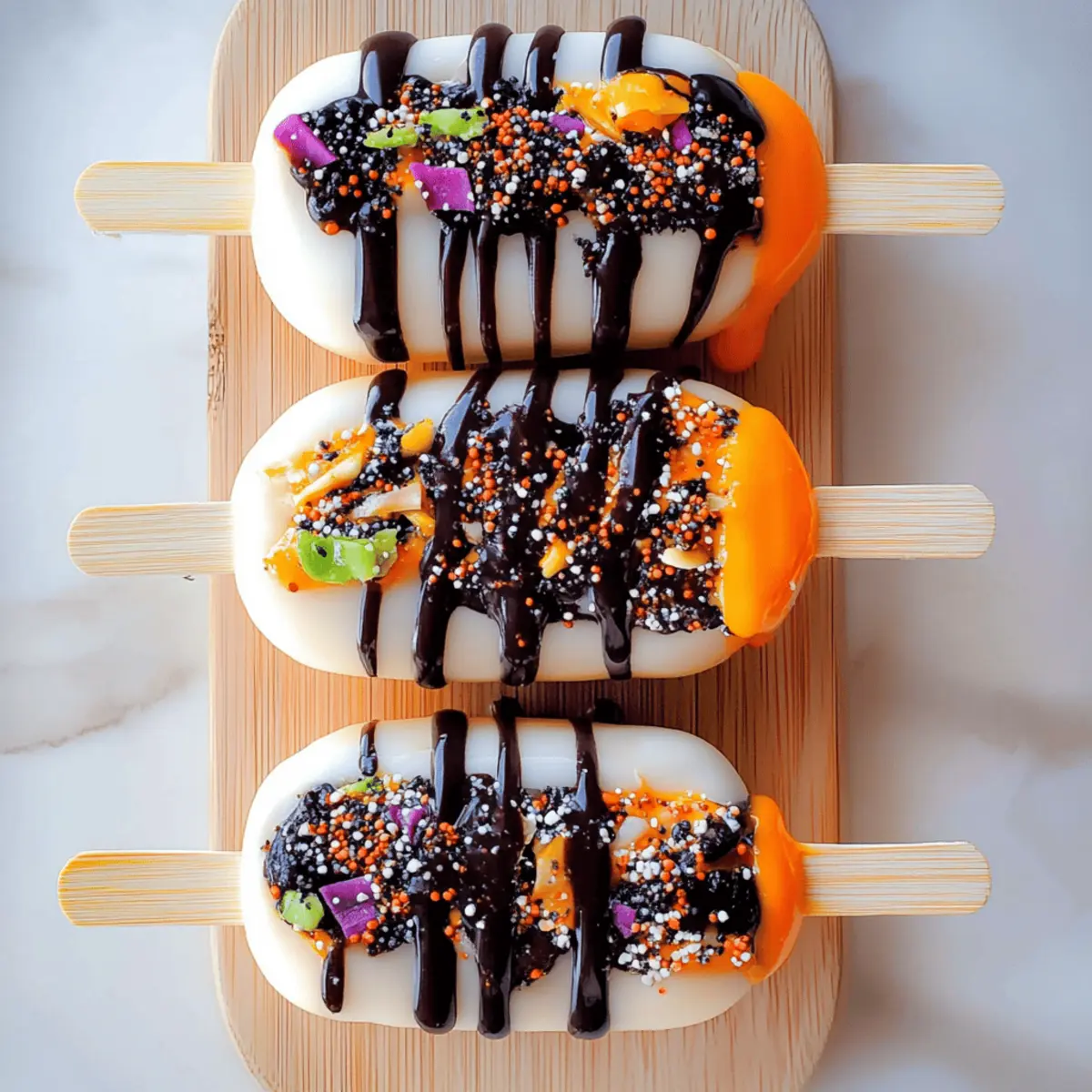 Halloween Cakesicles