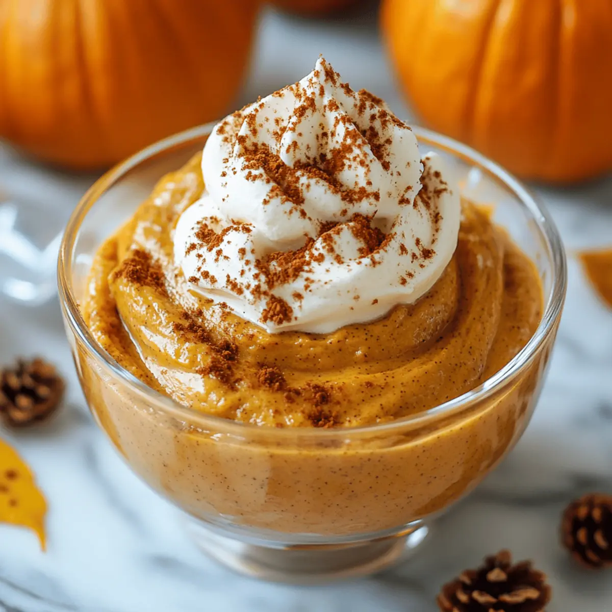 Healthy Pumpkin Mousse