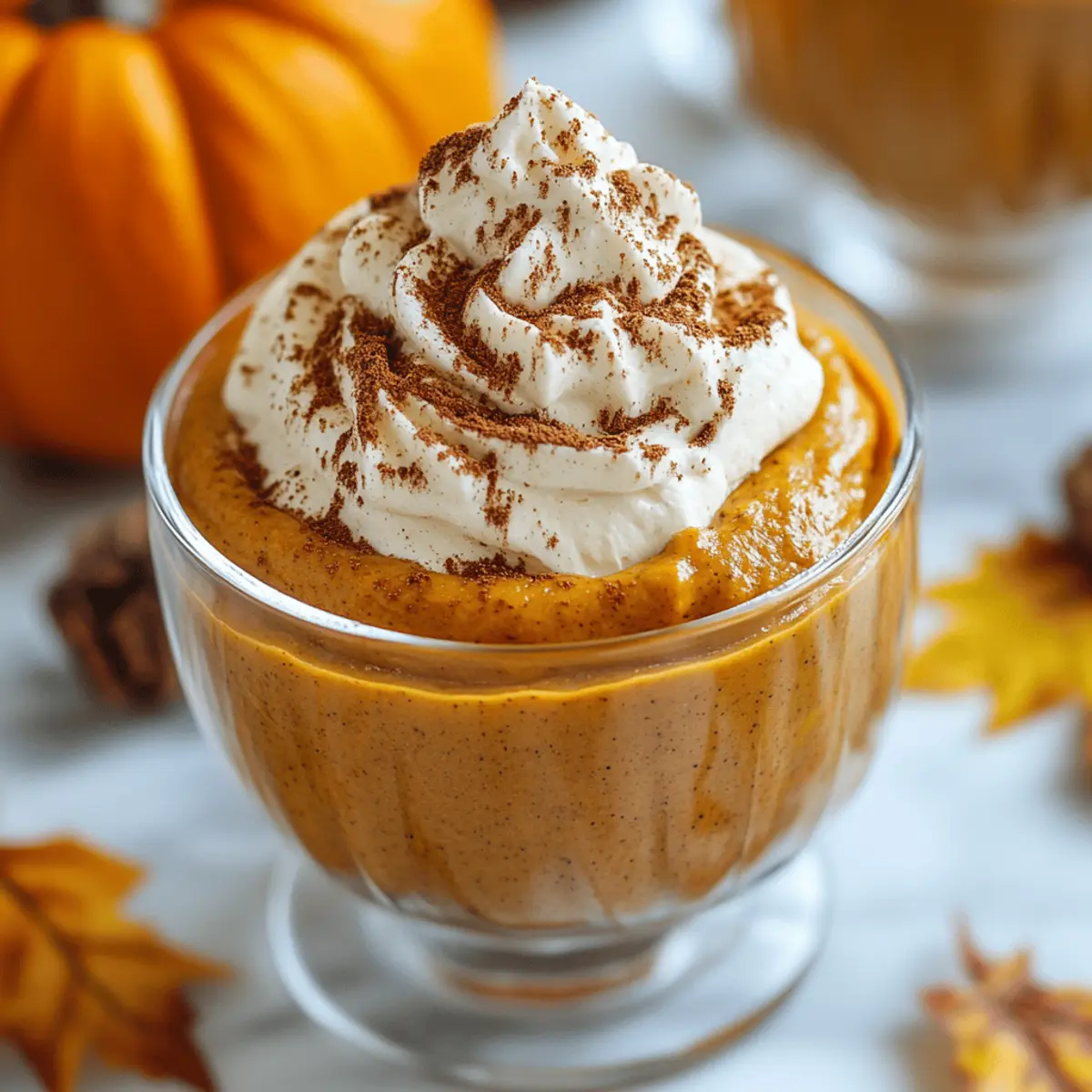 Healthy Pumpkin Mousse