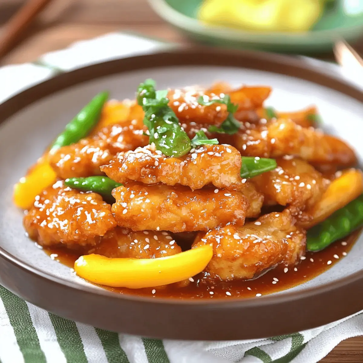 Honey Sesame Chicken