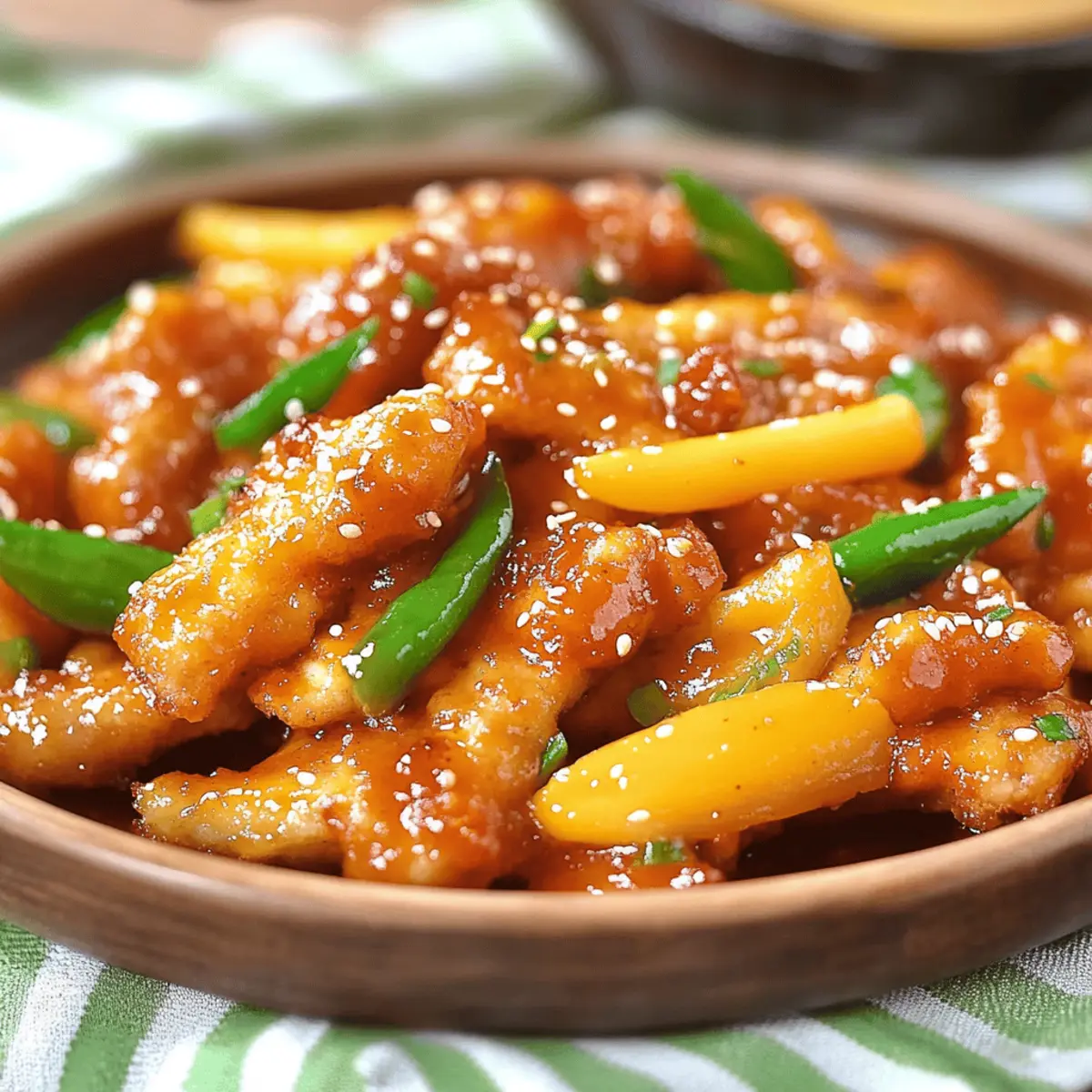 Honey Sesame Chicken