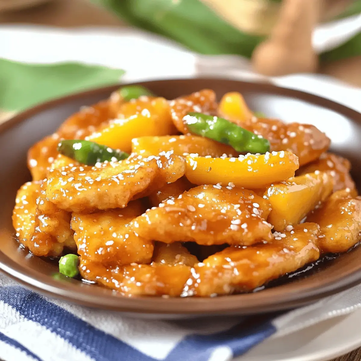 Honey Sesame Chicken