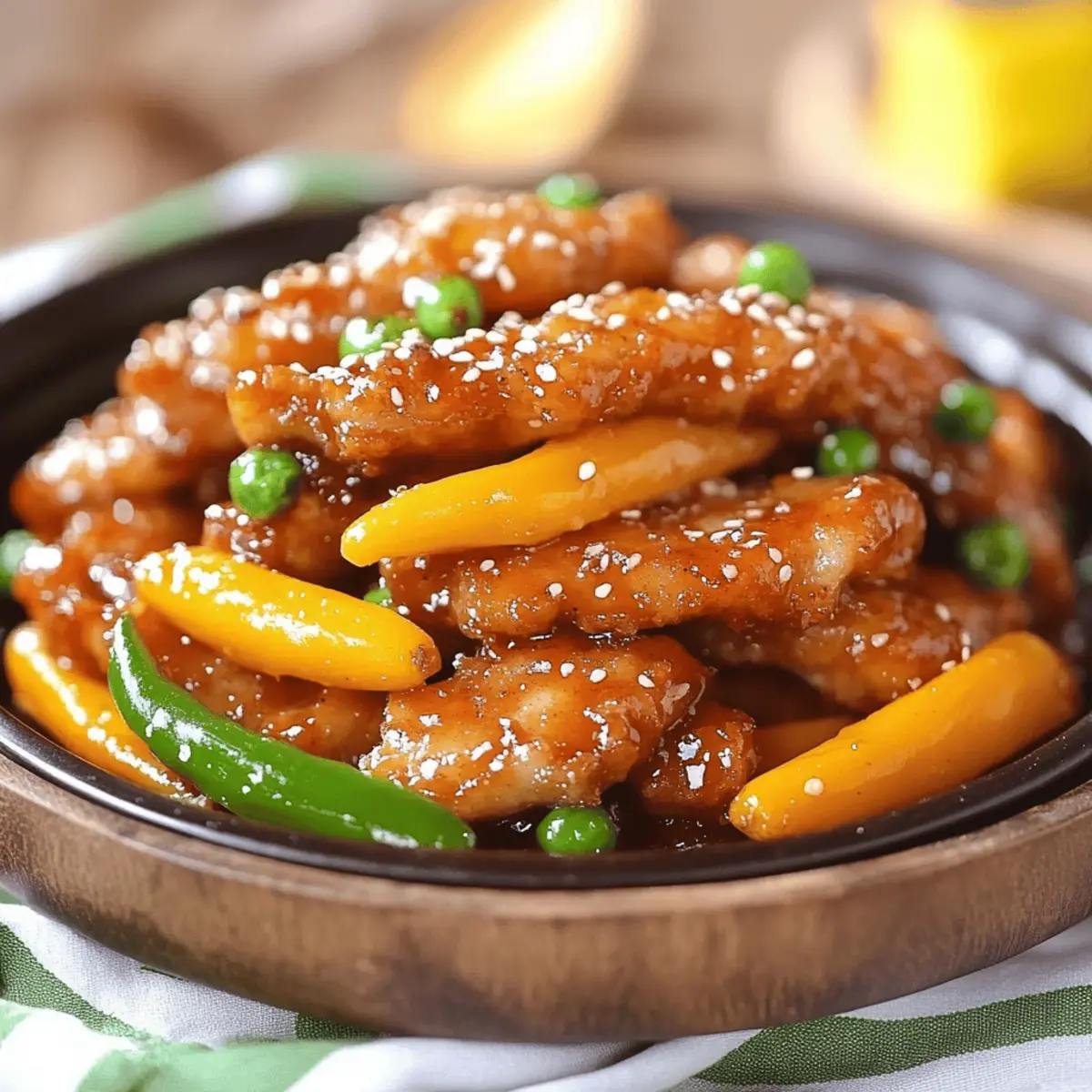 Honey Sesame Chicken