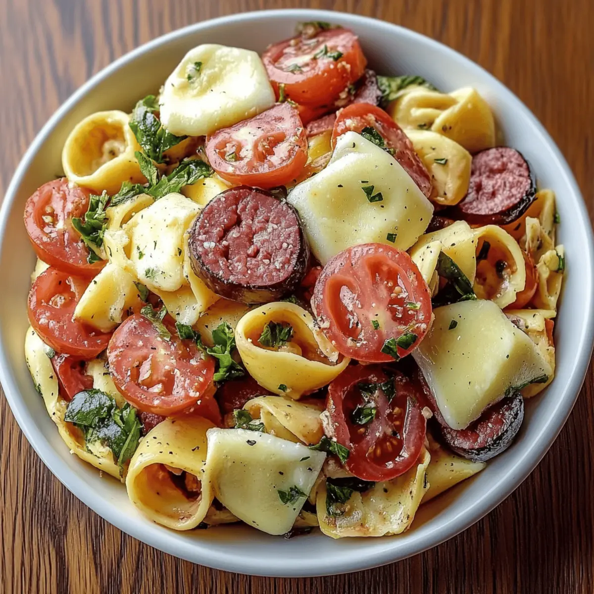 Italian Tortellini Pasta Salad