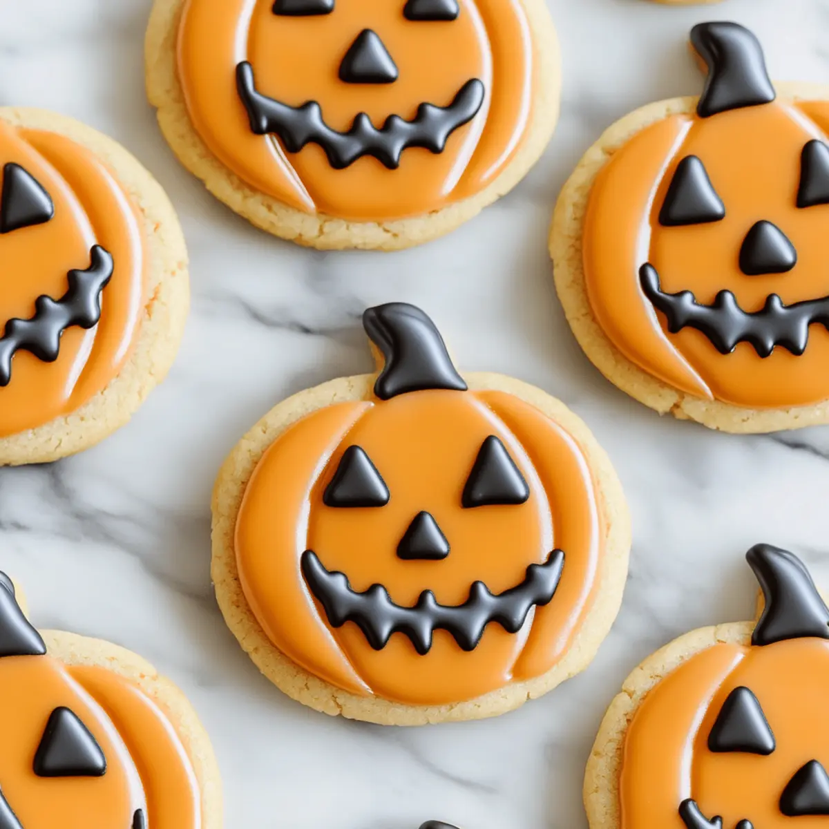 Jack-O’-Lantern Sugar Cookies