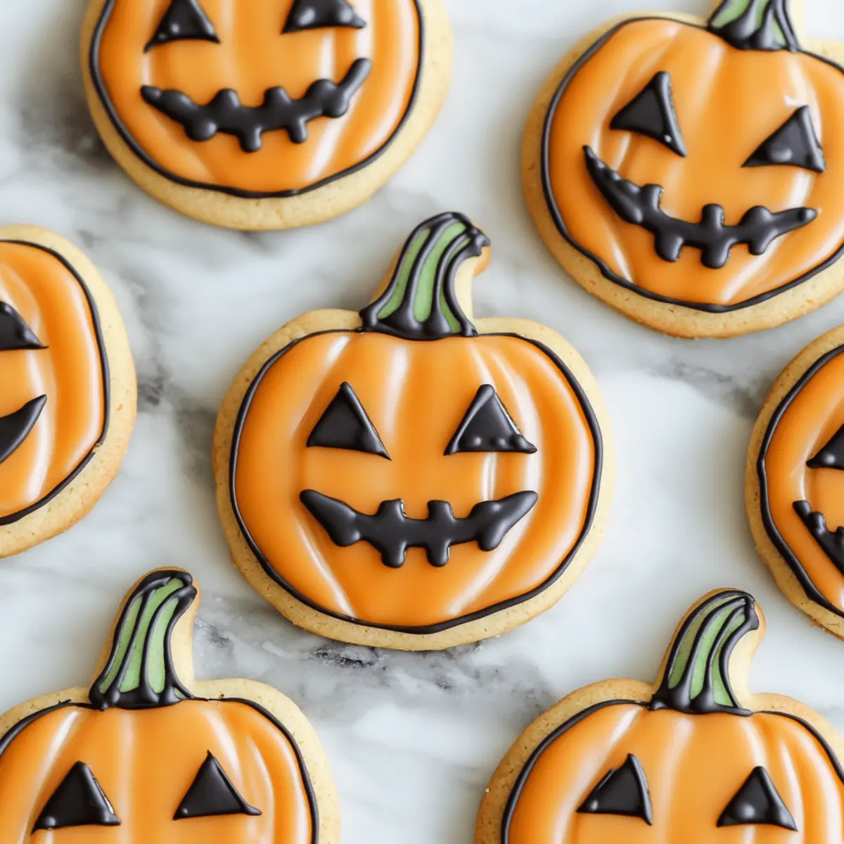 Jack-O’-Lantern Sugar Cookies