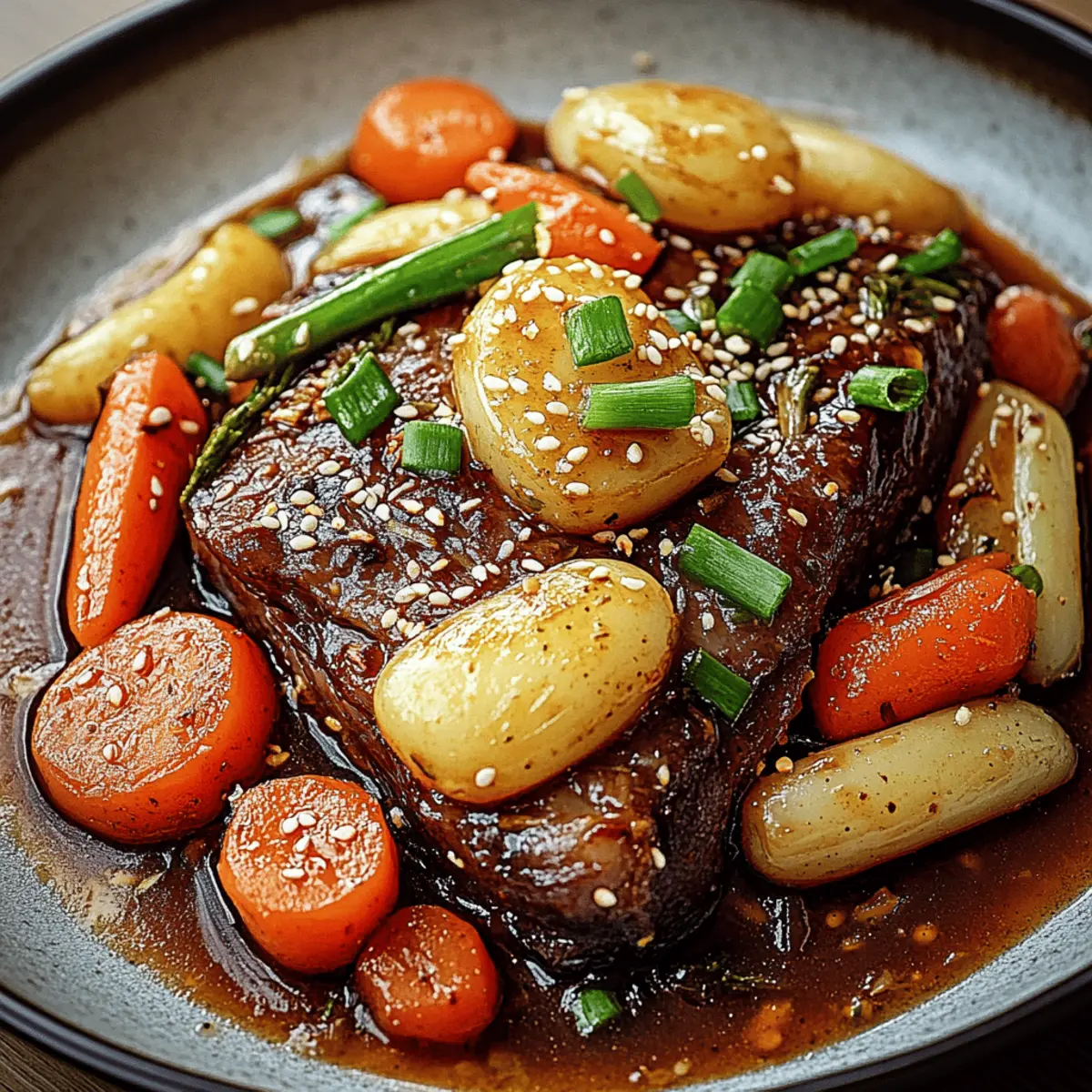 Korean Style Pot Roast