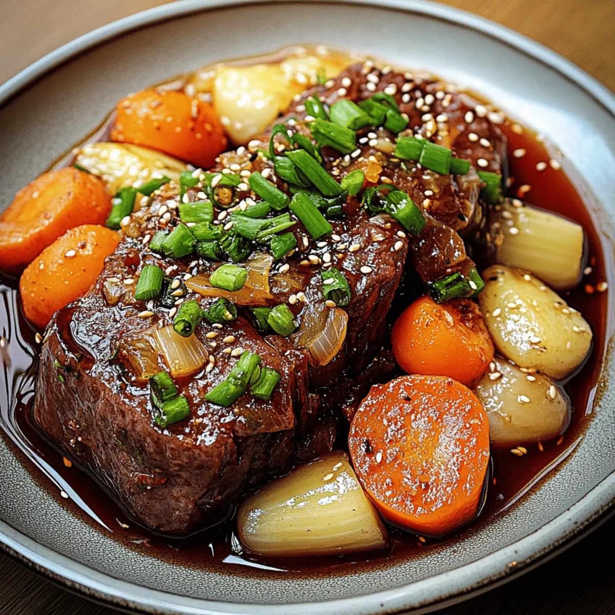 Korean Style Pot Roast