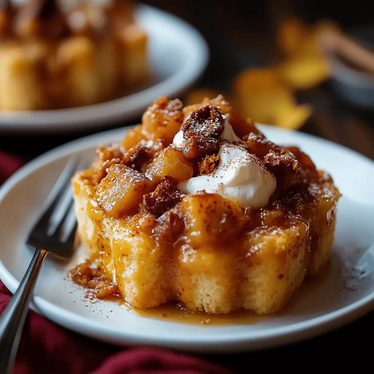 Pumpkin Bread Pudding