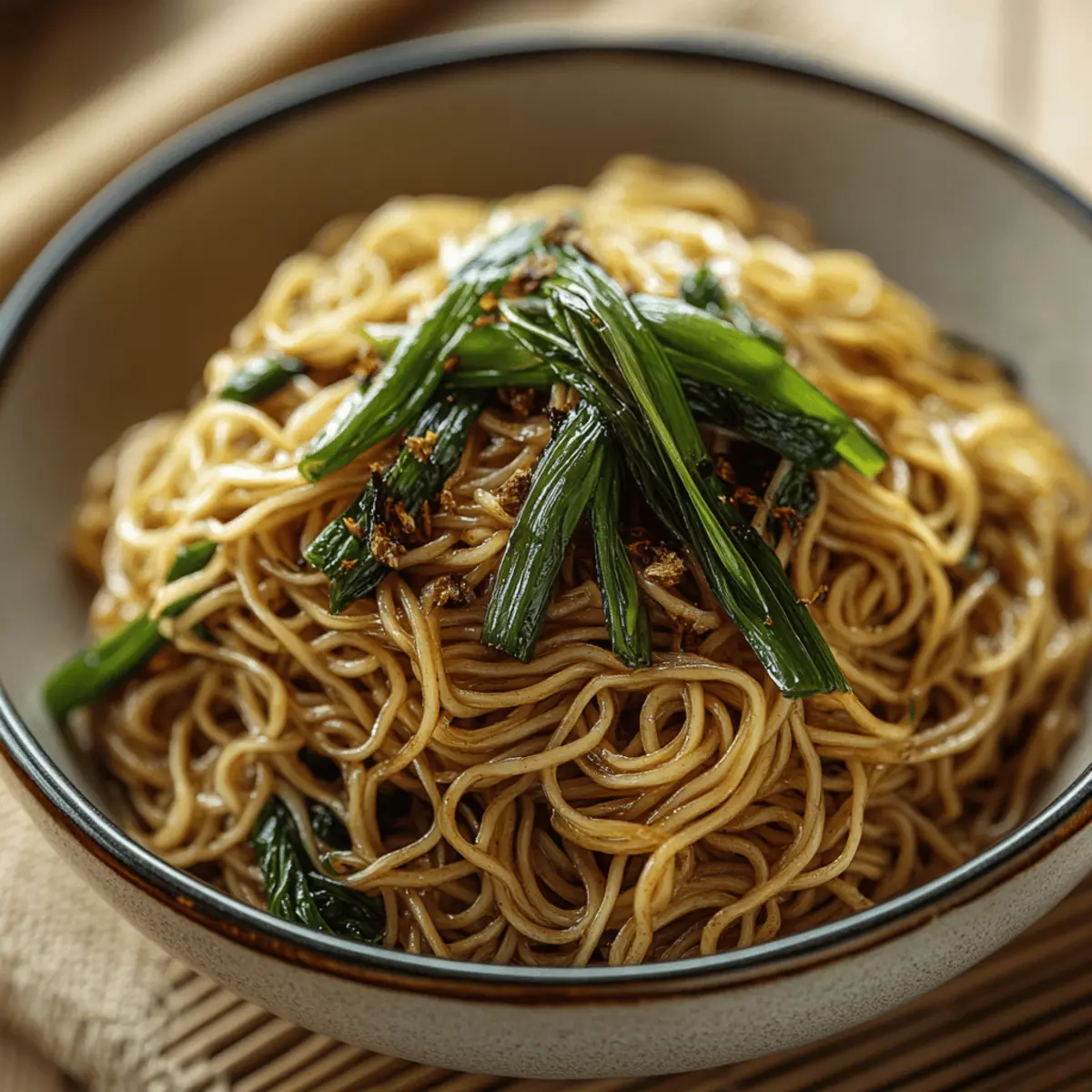 Scallion Oil Noodles