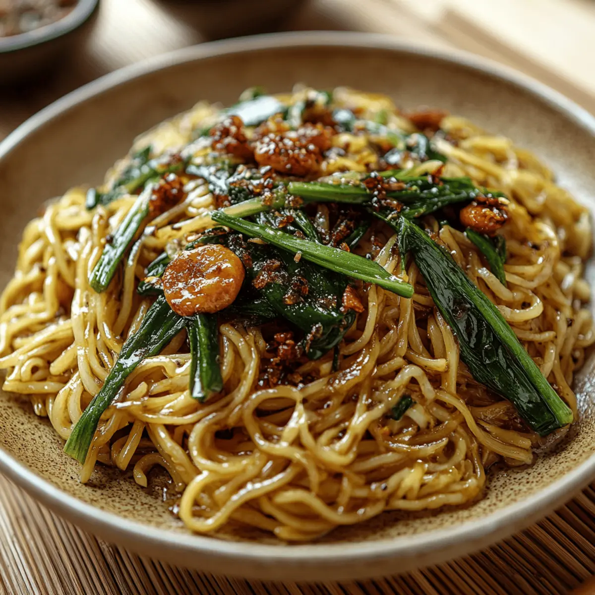 Scallion Oil Noodles