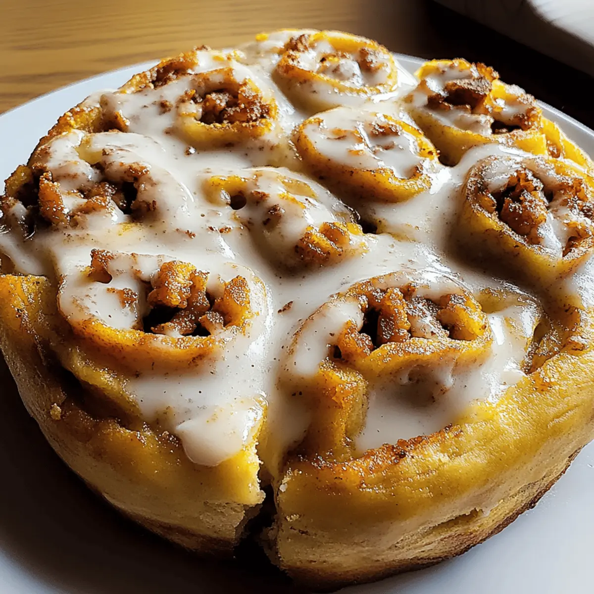 Soft Pumpkin Cinnamon Rolls