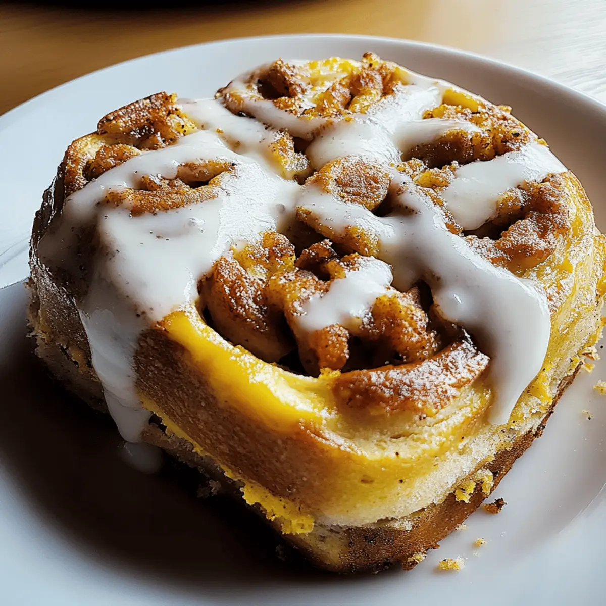 Soft Pumpkin Cinnamon Rolls