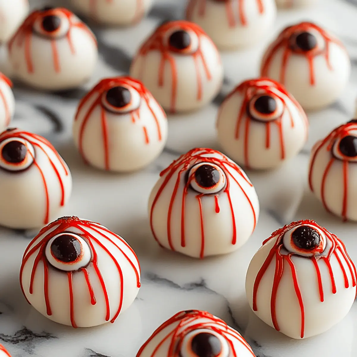 Spooky Eyeball Truffles
