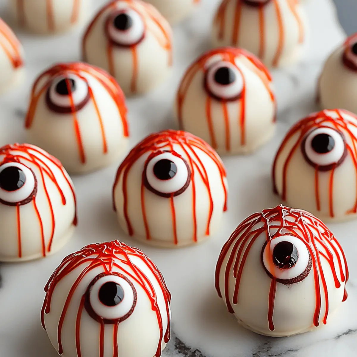 Spooky Eyeball Truffles