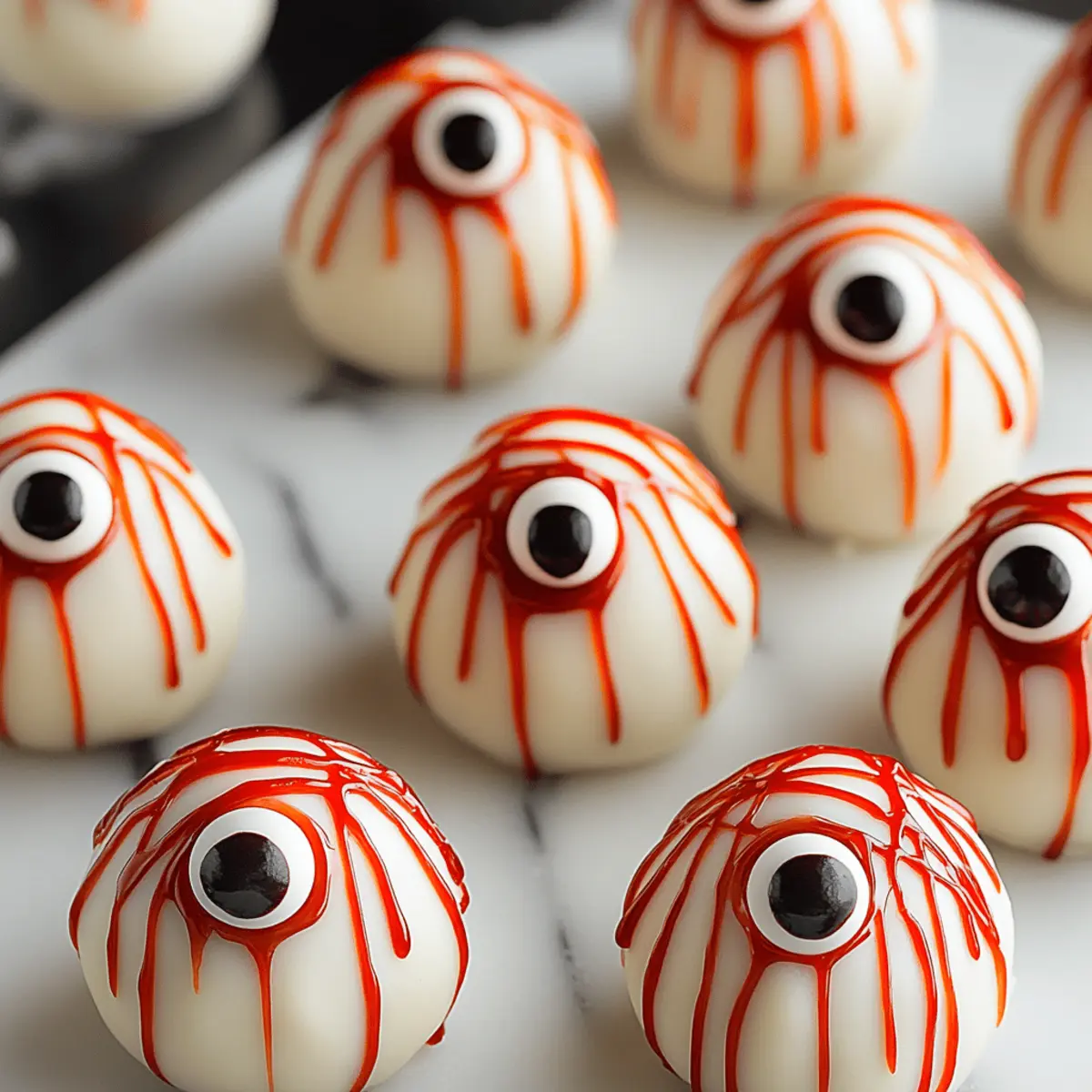 Spooky Eyeball Truffles