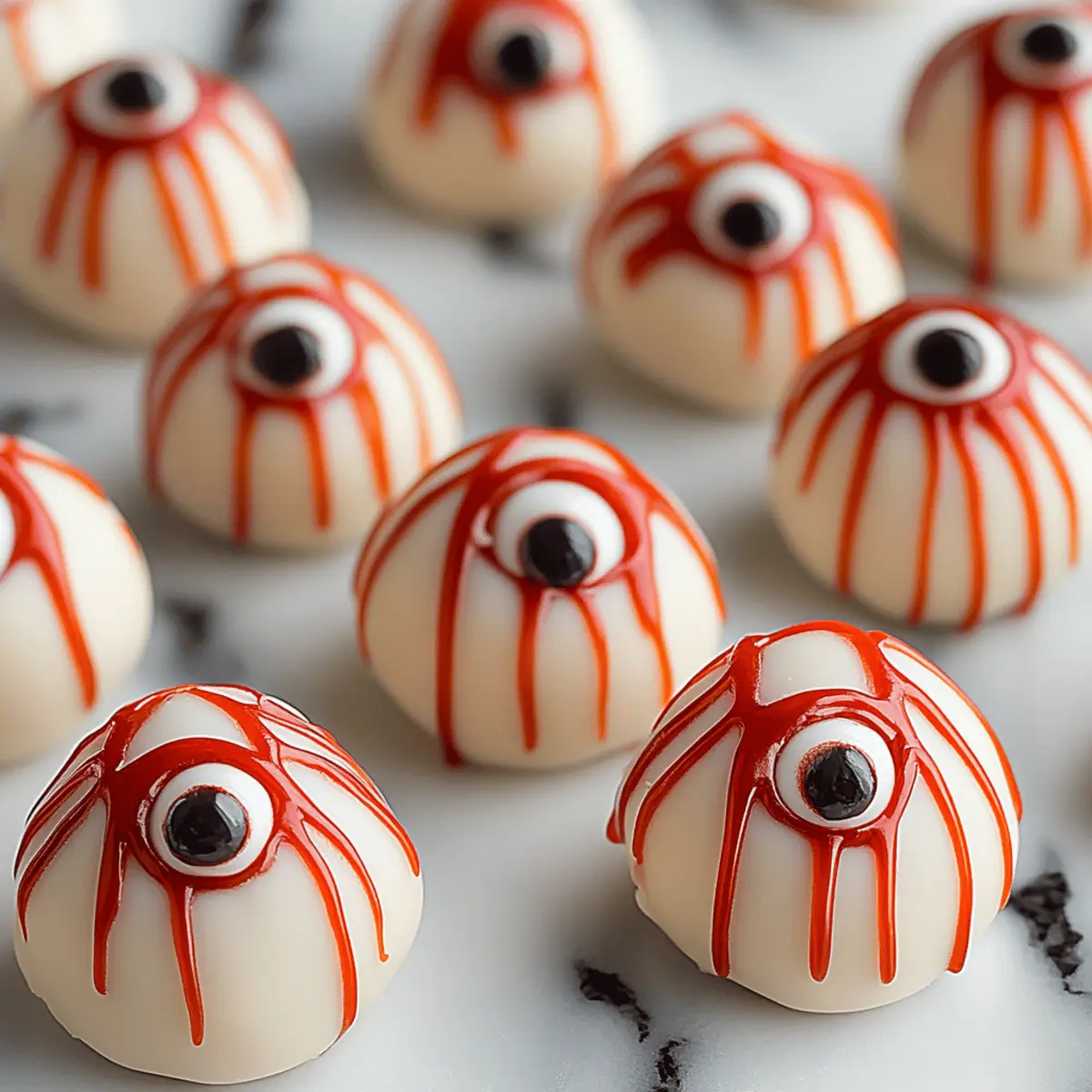 Spooky Eyeball Truffles