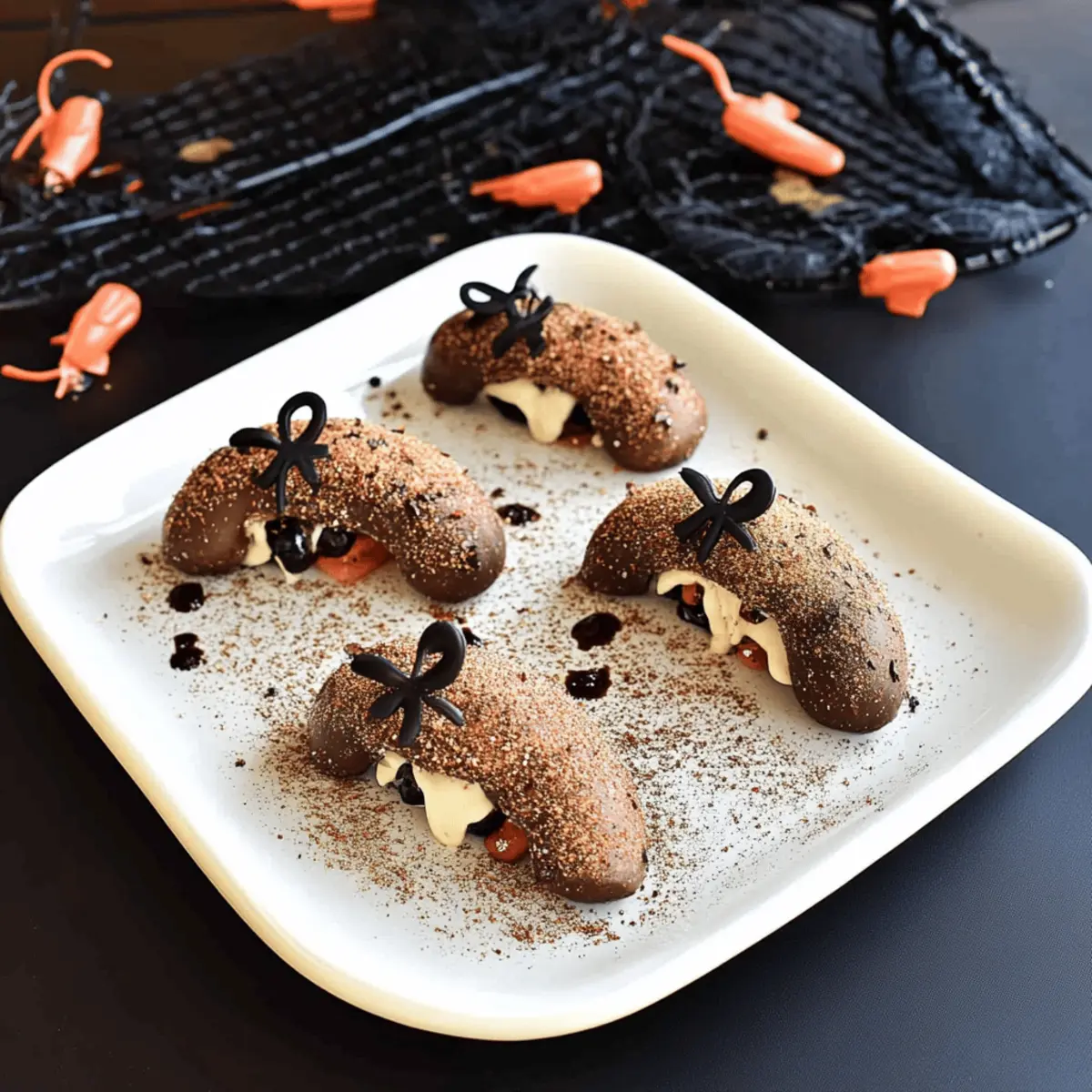 Strawberry and Chocolate Fudge Mice