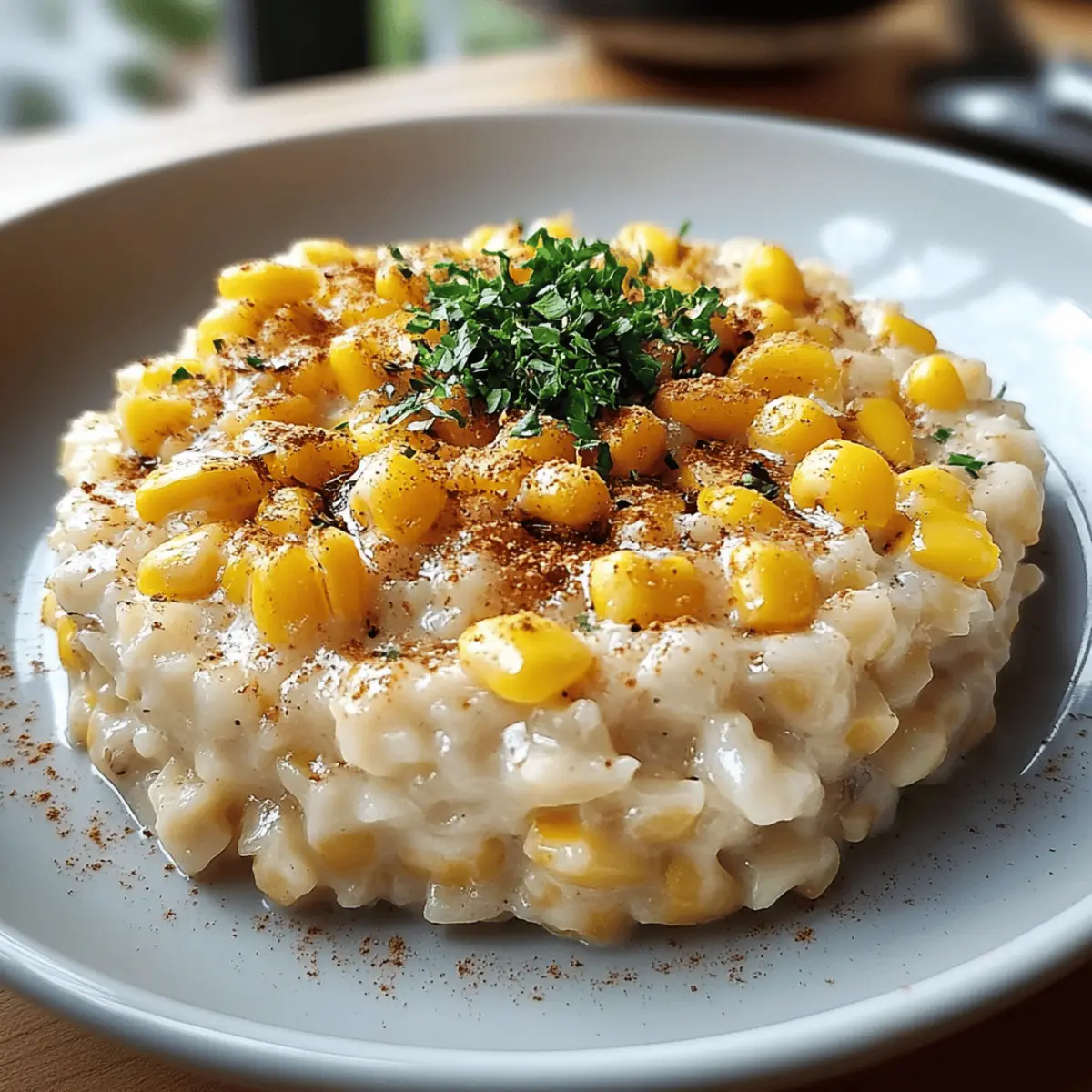 Sweet Corn Risotto