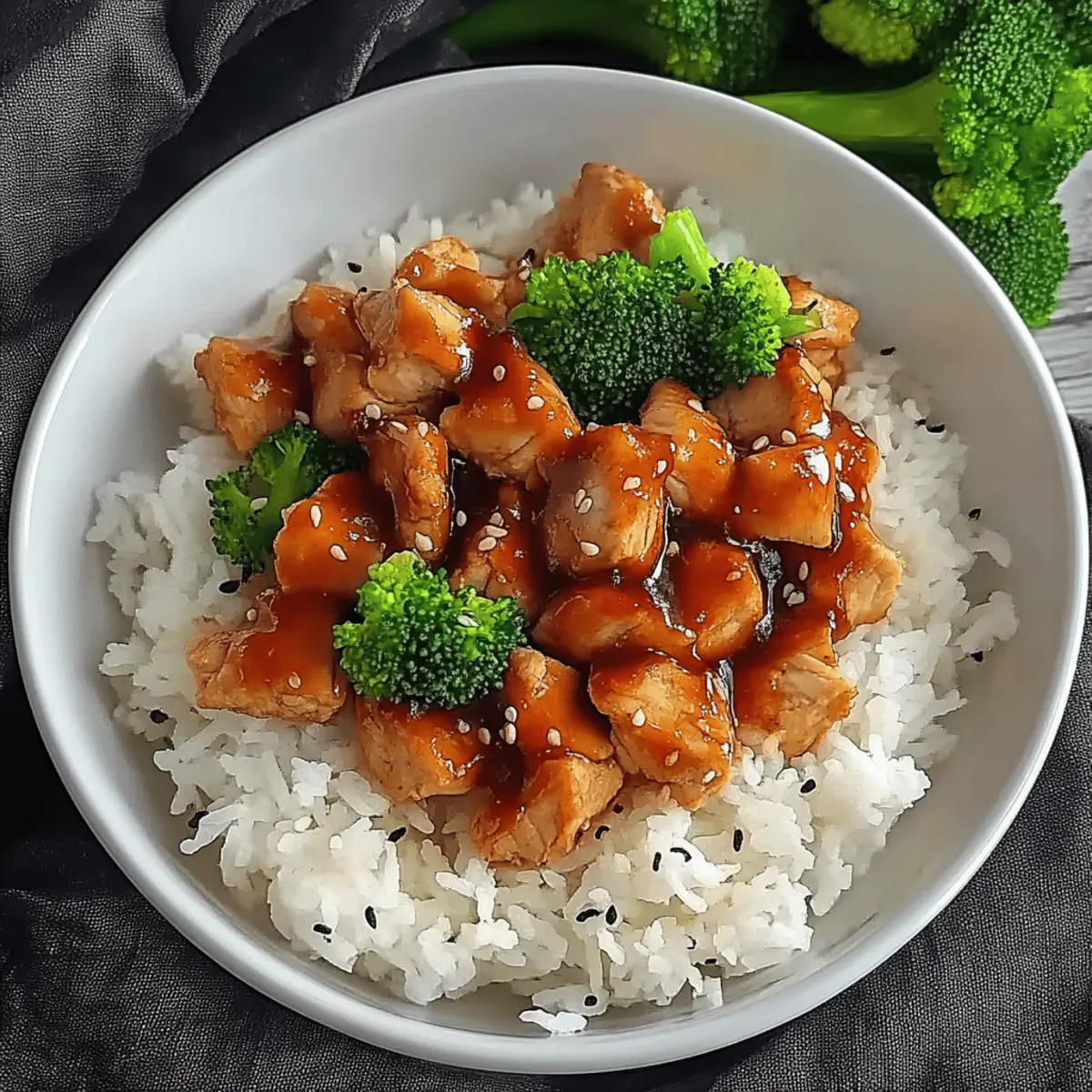 Teriyaki Chicken Rice Bowl