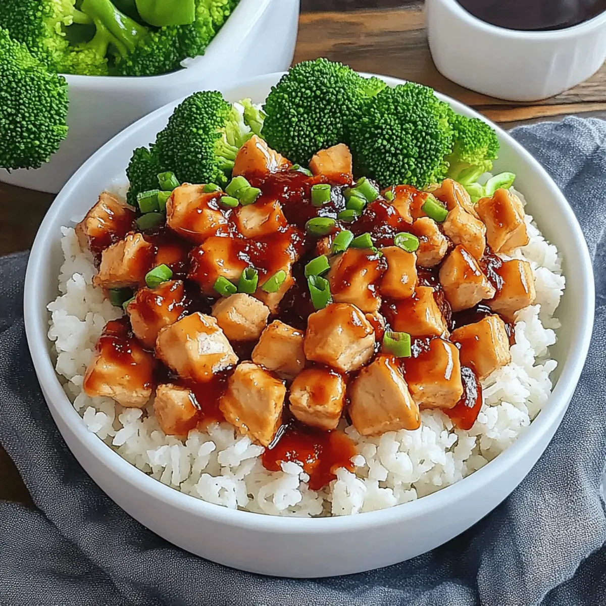 Teriyaki Chicken Rice Bowl