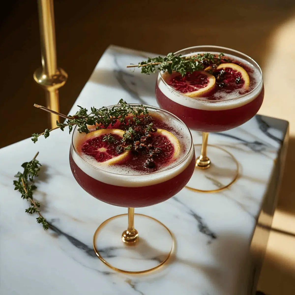Vampire’s Fig & Thyme Punch
