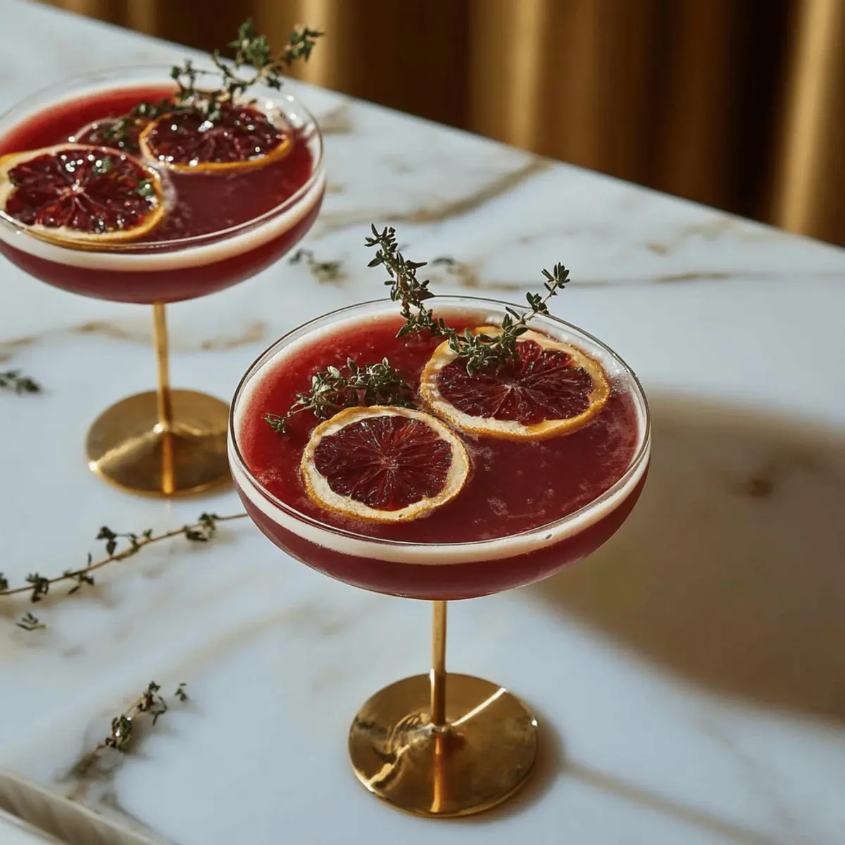 Vampire’s Fig & Thyme Punch
