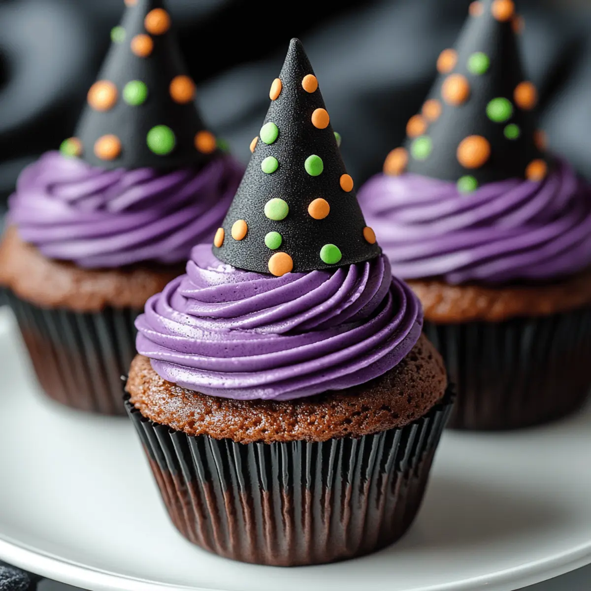 Witch Hat Cupcakes