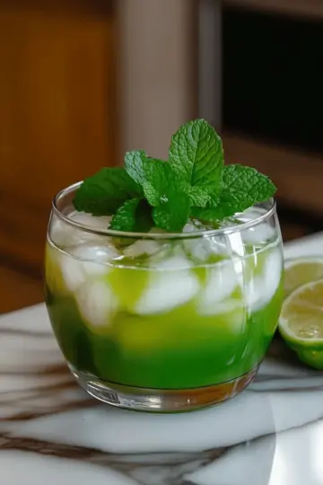Goblin Green Punch Mocktail