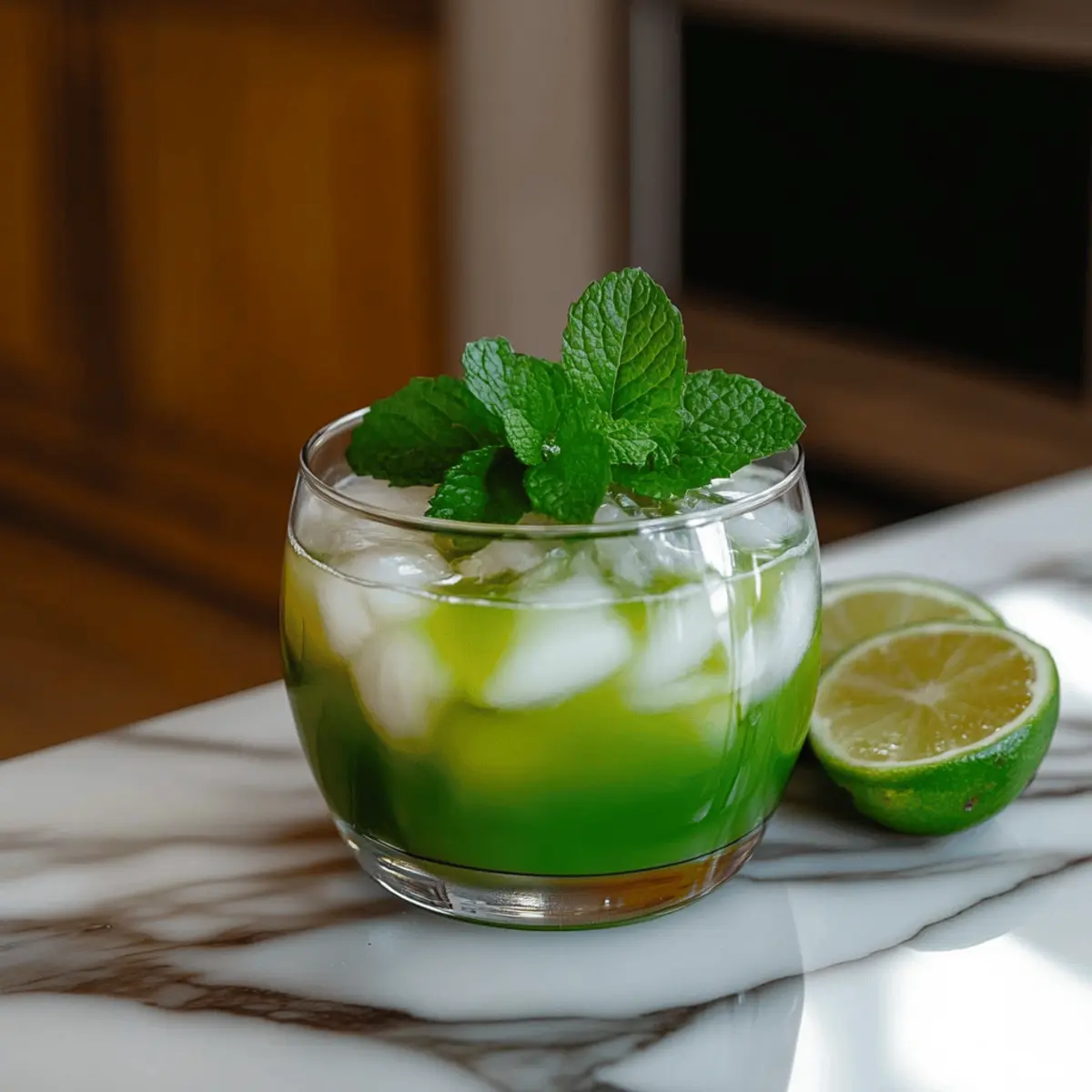 Goblin Green Punch Mocktail