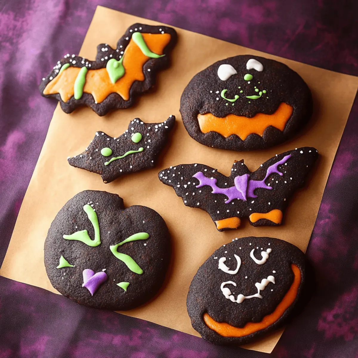 Halloween Decorated Cookies