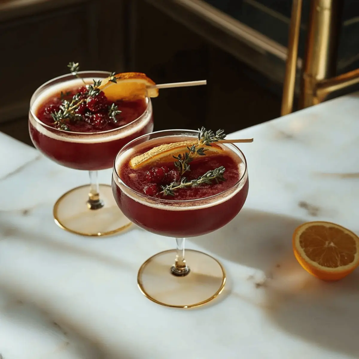 Vampire’s Fig & Thyme Punch