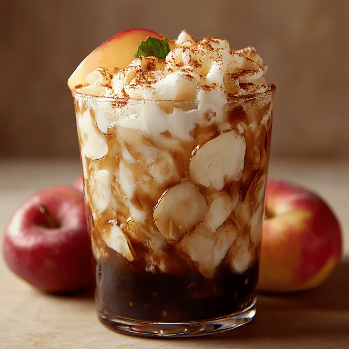 Apple Pie Dirty Soda