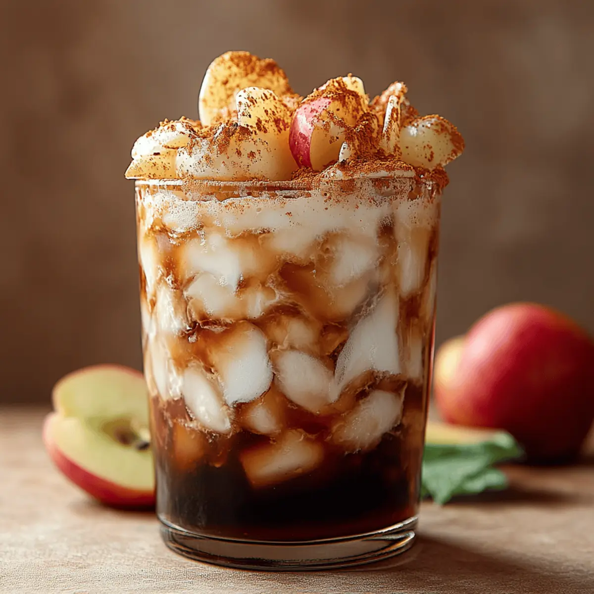 Apple Pie Dirty Soda
