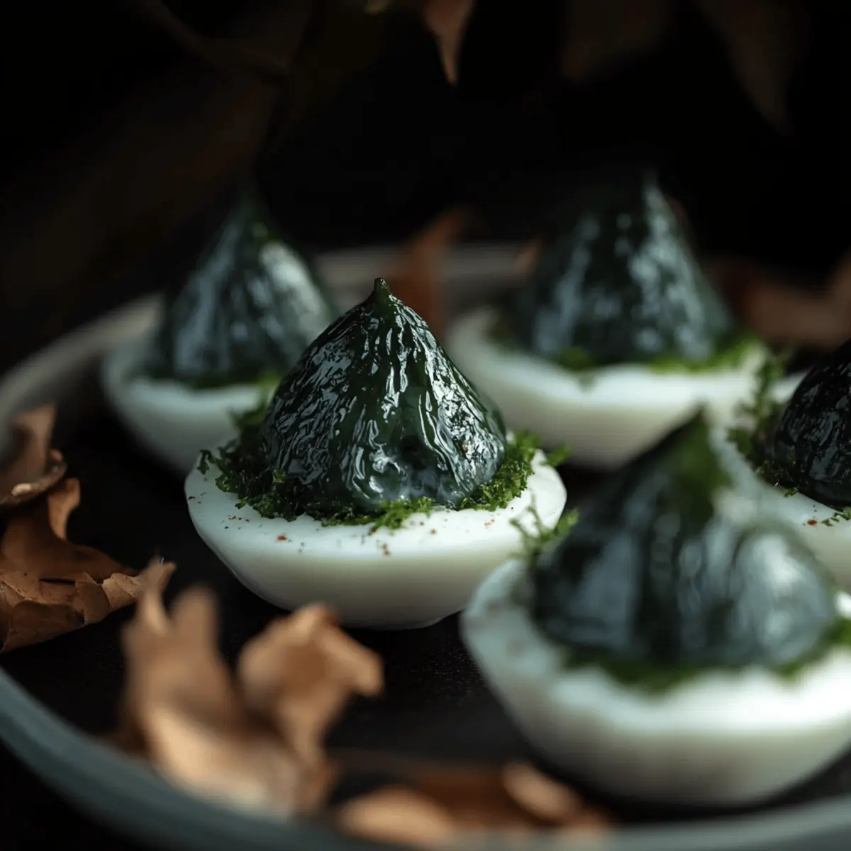 Halloween Deviled Eggs